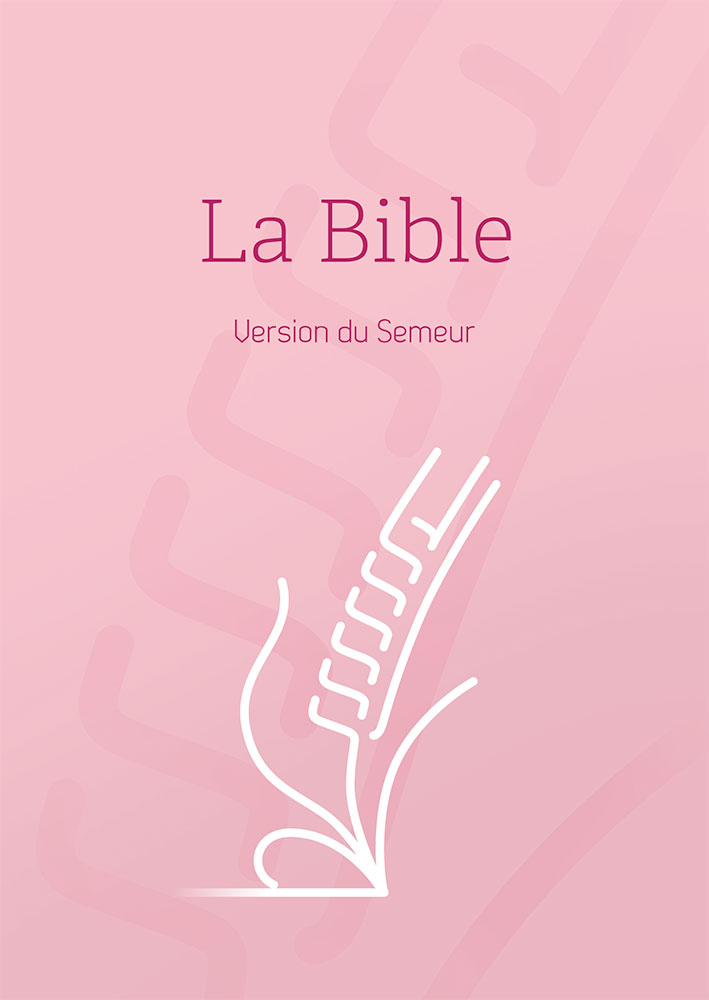 Bible Semeur rigide rose
