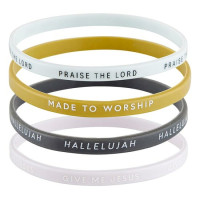 Bracelets silicone Praise the Lord (4)