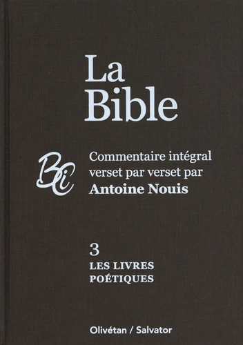 Livres poétiques, Les - La Bible Tome 3