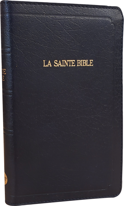 Bible Segond 1910 souple bleu zip