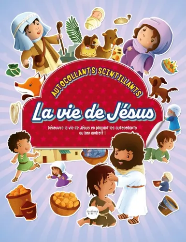 Vie de Jésus, La - autocollants scintillants