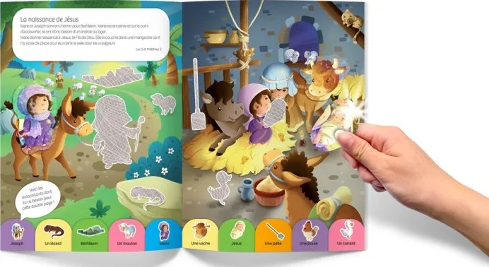 Vie de Jésus, La - autocollants scintillants