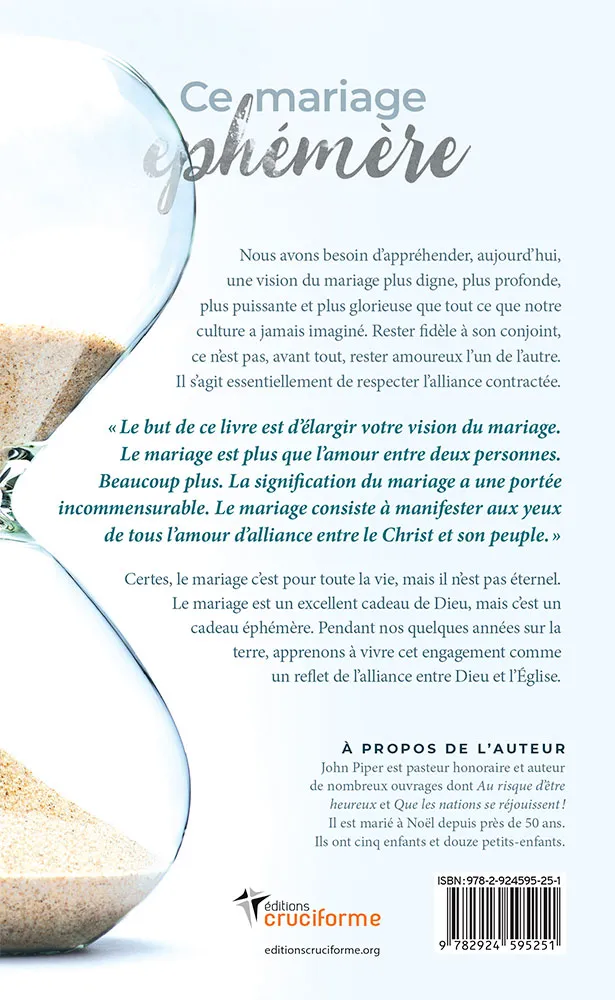 Ce mariage éphémère - Un reflet de l’alliance éternelle