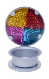 Tea light arbre de vie + bougie