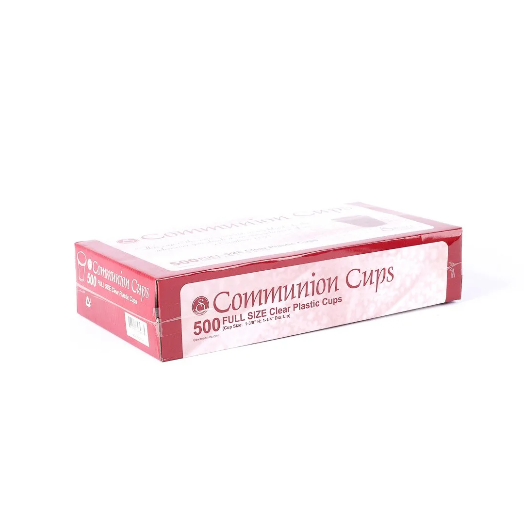 500 Verres sainte cène plastic