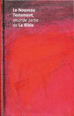 Nouveau Testament rigide rouge - Darby