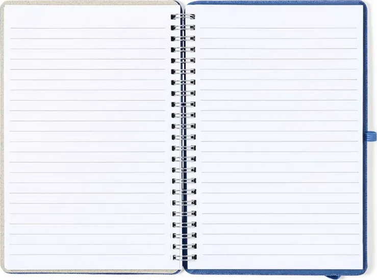 Carnet de notes bleu "Confie au Seigneur ce que tu fais..."