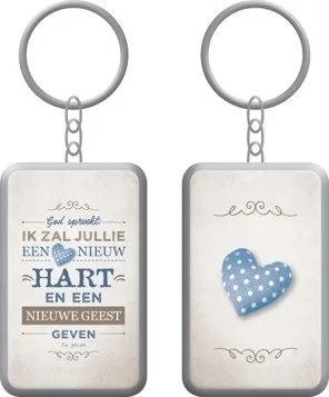Sleutelhanger Hart en Geest