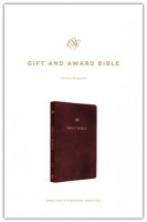 ESV gift and award Bible trutone burgundy