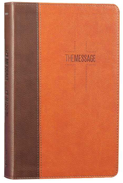 The Message deluxe gift Bible brown