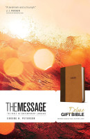 The Message deluxe gift Bible brown