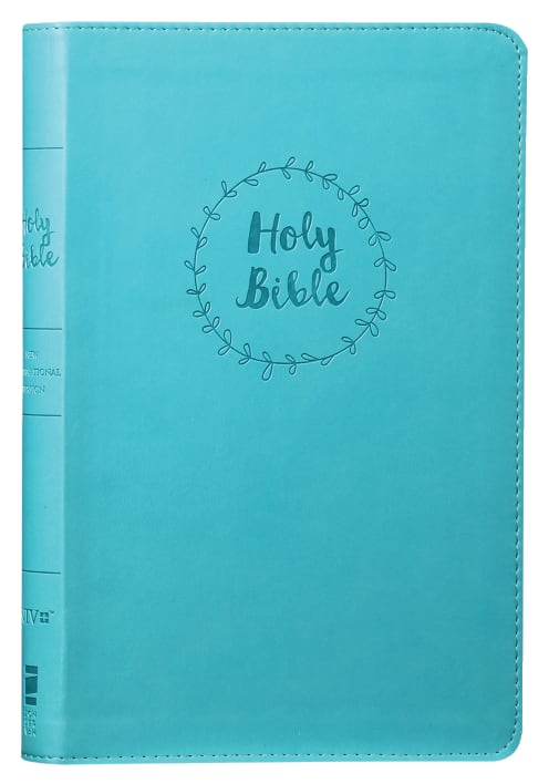 NIV Bible value thinline turquoise
