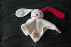 Doudou lapin rose - I am God's original creation