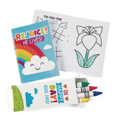 Crayons Mini activity set - He lives