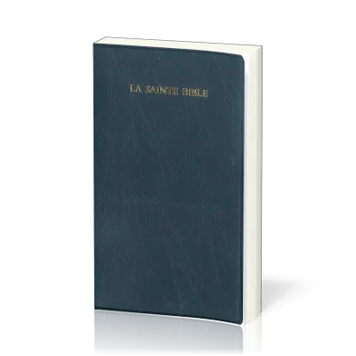 Bible Segond 1910 souple marine onglets