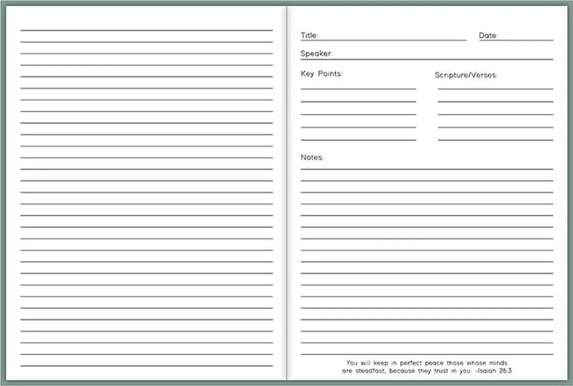 Journal - Speaker notes Because He lives