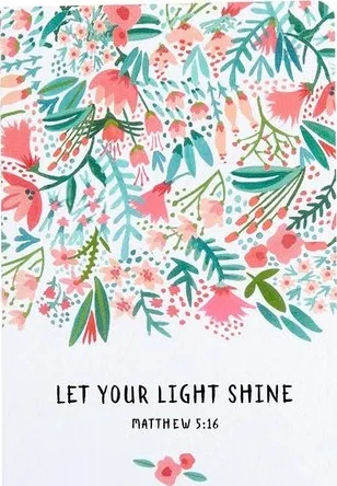 Notepad - Let your light shine