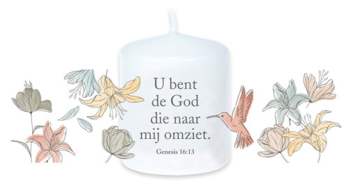 Kaars - U bent de God die naar mij omziet - Genesis 16:13