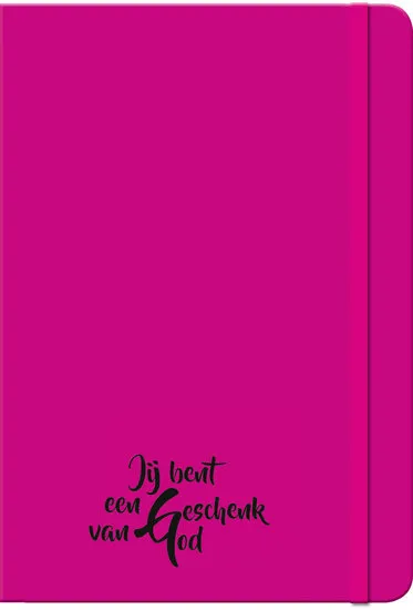 Noteboek roze Jij bent een Geschenk van God