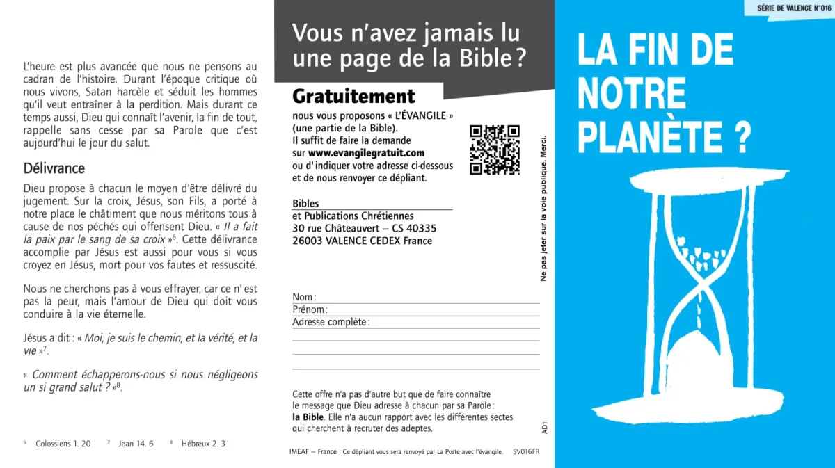 La fin de notre planète
