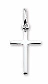 Pendentif Croix argent 15,5 x 9mm