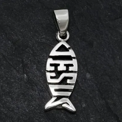 Pendentif Ichtus/Jésus