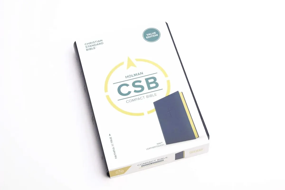 CSB Bible compact navy