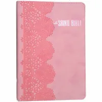 Bible Esaïe 55 souple Rose dentelles