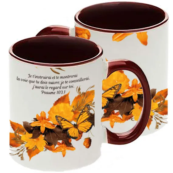 Mug Je t'instruirai et te montrerai la voie... - Psaume 32:8