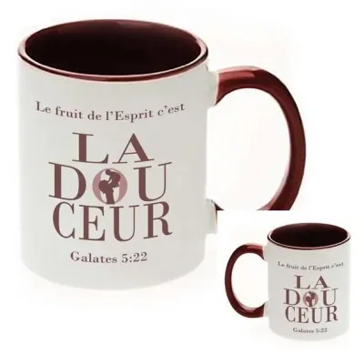 Mug Le fruit de l'Esprit c'est la douceur - Galates 5:22