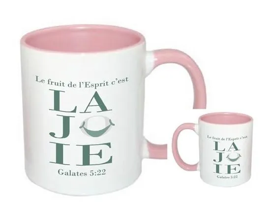 Mug Le fruit de l'Esprit c'est la joie - Galates 5:22