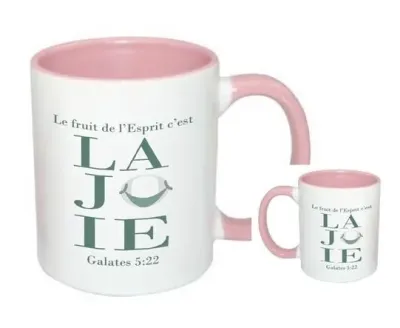 Mug Le fruit de l'Esprit c'est la joie - Galates 5:22