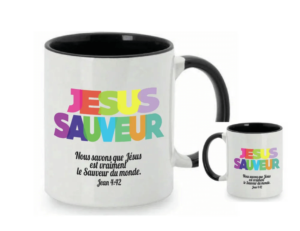 Mug Nous savons que Jésus est vraiment le Sauveur... - Jean 4:42