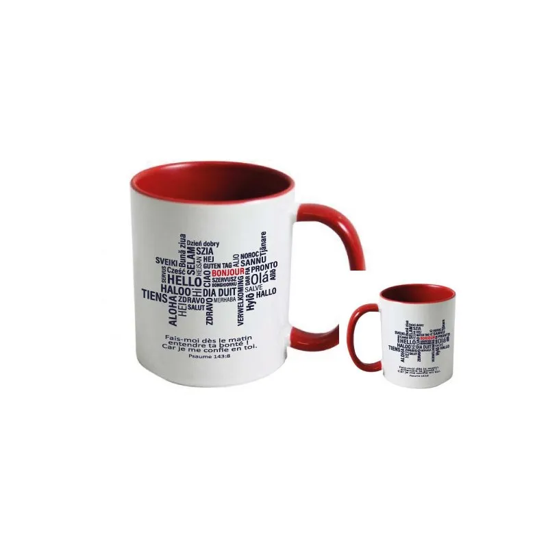 Mug Fais-moi dès le matin entendre... - Psaume 143:8