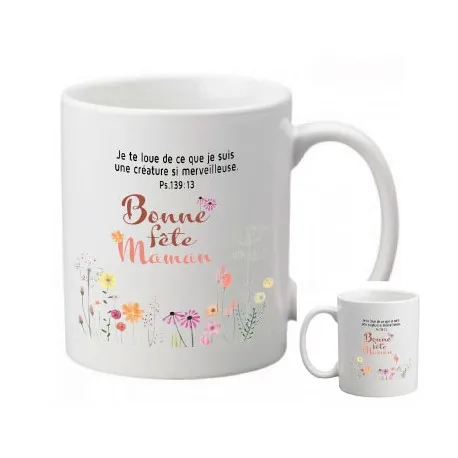 Mug maman Je te loue de ce que je suis... - Psaume 139:14