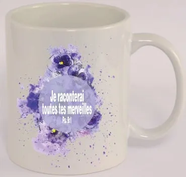 Mug Je raconterai - Ps. 9:1