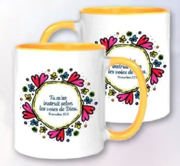 Mug maman Tu m'as instruit selon les voies... - Prov. 22:6
