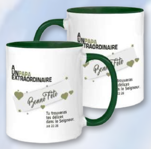 Mug papa Tu trouveras tes délices dans le Seigneur - Job 22:26