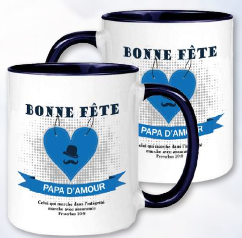 Mug papa Celui qui marche dans l'intégrité... - Prov. 10:9