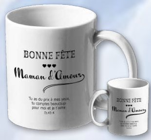 Mug maman Tu as du prix à mes yeux... - Es. 43:4