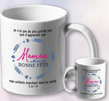 Mug maman Je n'ai pas de plus grande joie... - 3 Jean 1:4