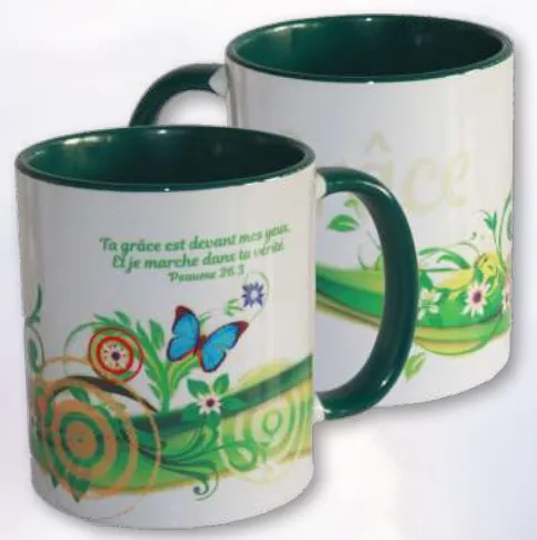 Mug Ta grâce est devant mes yeux... - Psaume 26:3