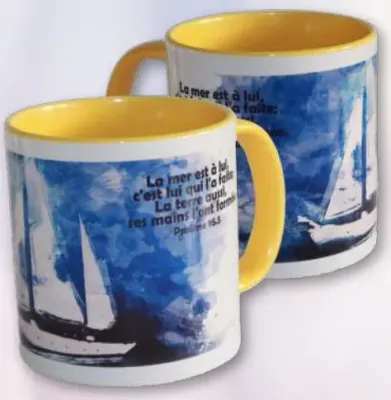 Mug La mer est à Lui, c'est Lui qui la faite... - Psaume 95:5