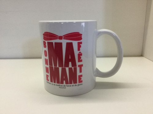 Mug maman Tu es revêtue de force et... - Prov 31:25