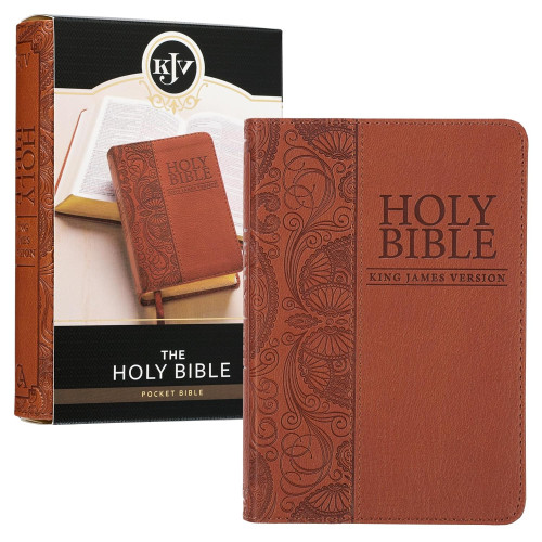 KJV pocket Bible brown