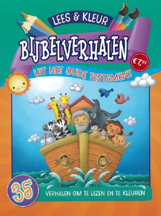 Lees en kleur - Bijbelverhalen Oude Testament