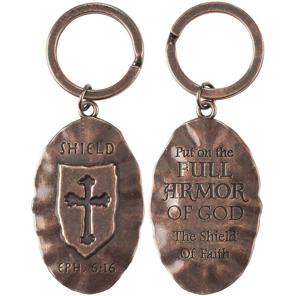 Porte-clés metal Full armor of God - Eph. 6:16