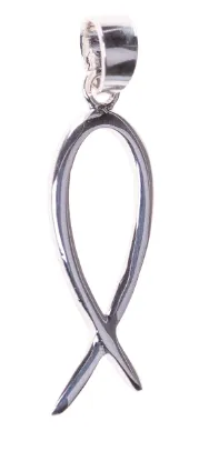 Pendentif argent Poisson