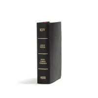 KJV Bible LP compact noir