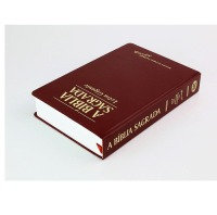 Bible portugais rouge petit format